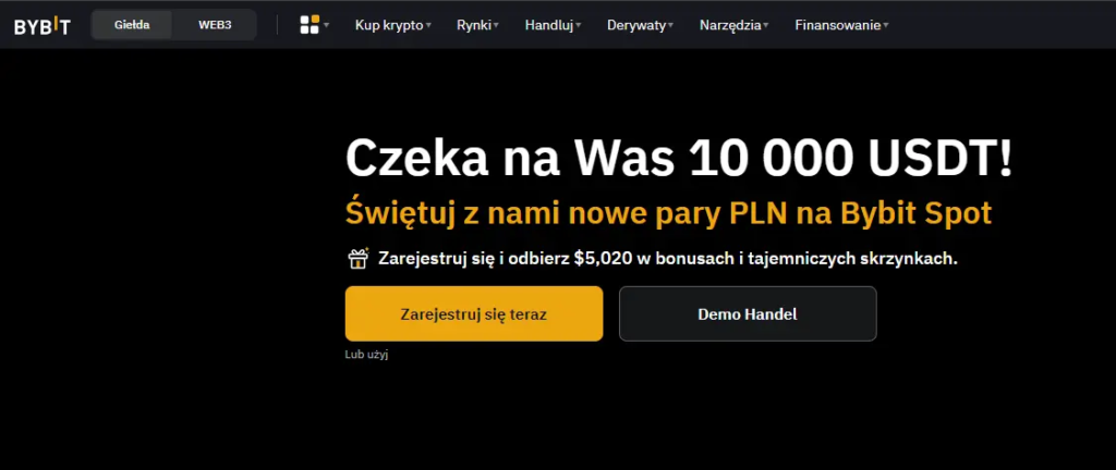 rejestracja na bybit